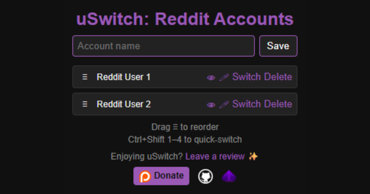 uSwitch: Reddit Accounts thumbnail 1